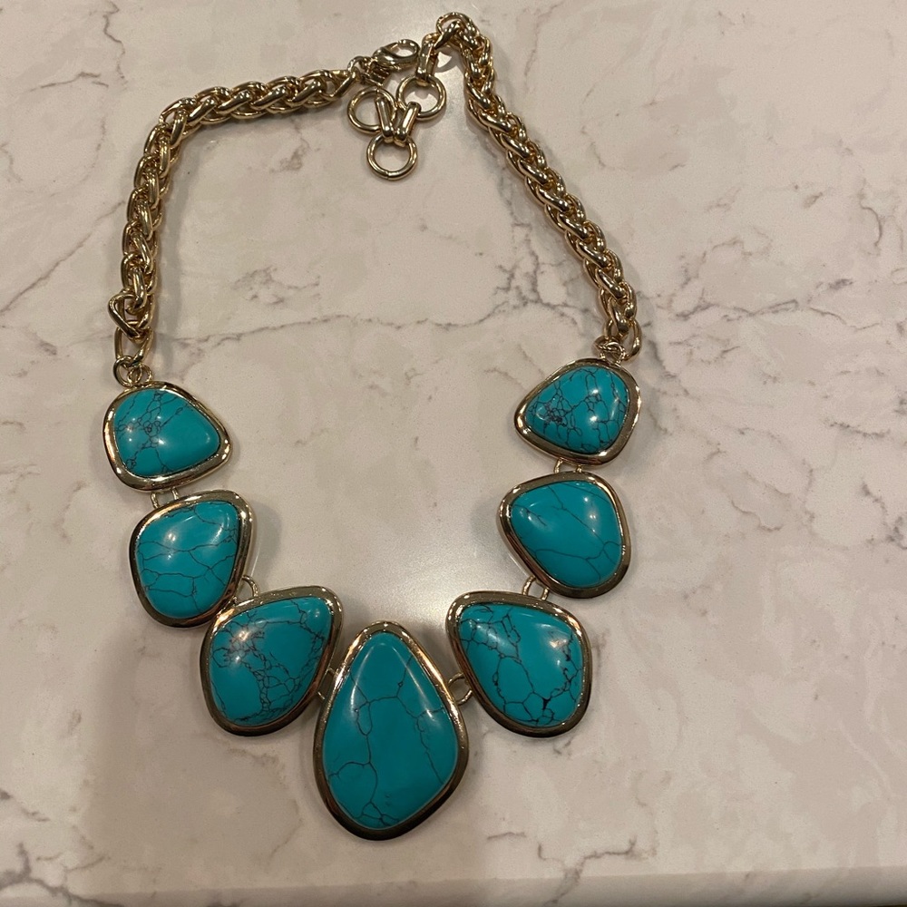 Banana Republic Turquoise Necklace